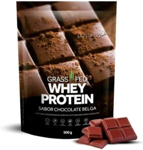 Grassfed Whey Protein (900g) - Pura Vida - Natural (Chocolate Belga)