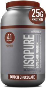 Isopure (1,36kg) - Dutch Chocolate - Natures Best