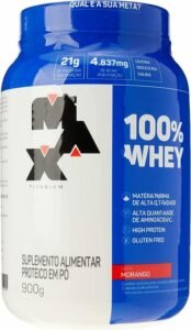 Whey Blend (900G) – Sabor Chocolate, Max Titanium