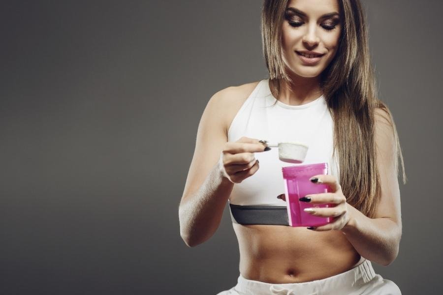 melhor suplemento para ganhar massa muscular feminina