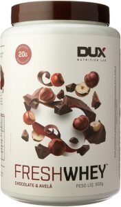 FRESH WHEY CHOCOLATE BELGA E AVELÃ - POTE 900 g
