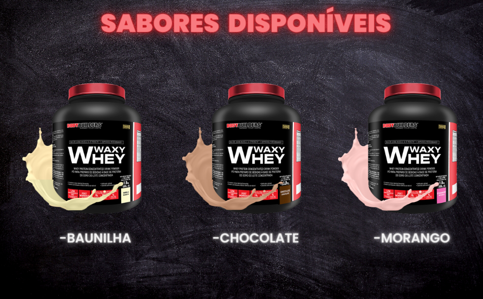 sabores Whey Bodybuilders