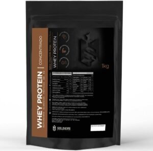 Whey Protein Concentrado 1kg - Chocolate Belga - Importado - Soldiers Nutrition
