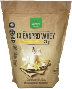 Cleanpro Whey Protein Isolado Baunilha Nutrify 900g 