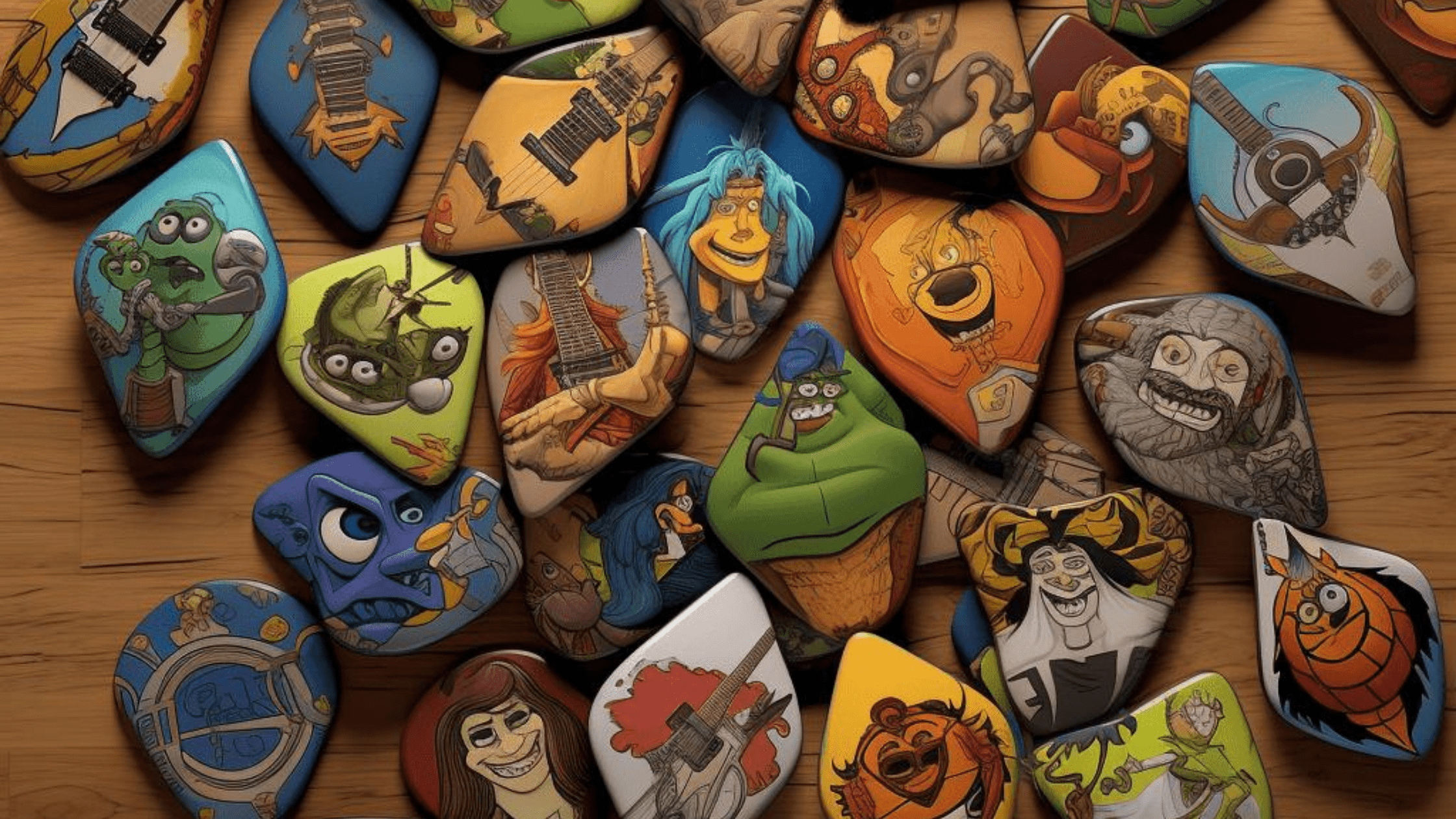 Melhores palhetas para violões